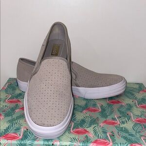 KEDS Slip-On suede Sneakers - Beige